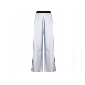 Karl Lagerfeld logo-embroidered pajama trousers